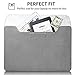 13-13.3 Inch MacBook Air Laptop Case Sleeve with Stand,iAlegant Ultrabook Bag PU Leather Protective Notebook Carrying Case Cover Only for 2012-2017 MacBook Air and 2012-2015 MacBook Pro (Grey)