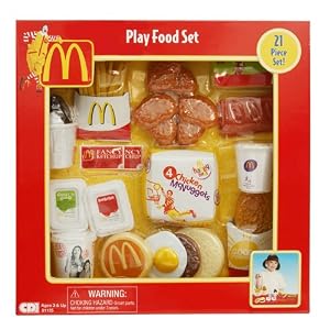 Tea Party Set Wood Eats! Fast Food Deluxe Dinner | TEAT-002