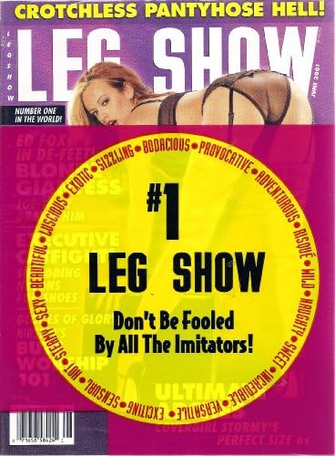 Leg Show Magazine June 2001 Crotchless Pantyhose Hell