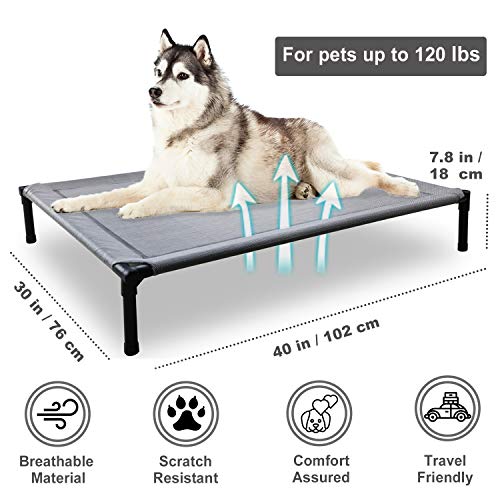 Mora Pets Dog Cot Outdoor Dog Bed Raised Dog Bed Elevated Pet Beds