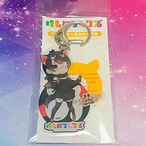 Amazon けものフレンズ ジャパリ団アクリルキーホルダーオーストラリアデビル アニメ 萌えグッズ 通販
