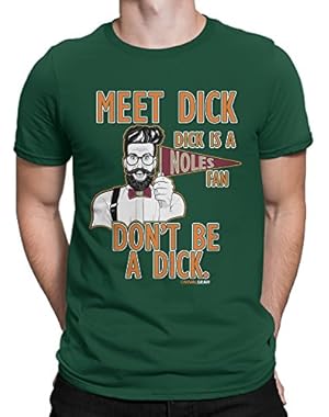 Miami Hurricanes Fan T-Shirt, Don't Be a Dick by