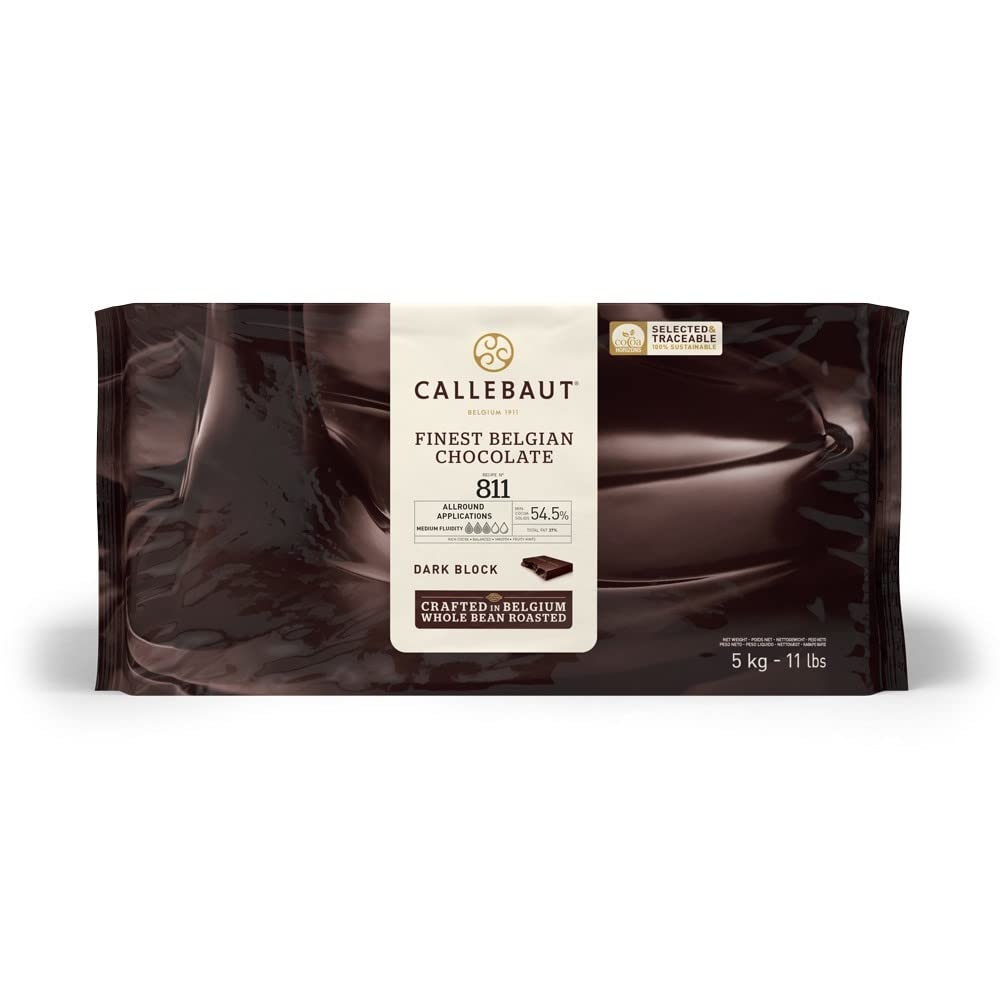 Callebaut Chocolate Block Semisweet 54.5% cocoa