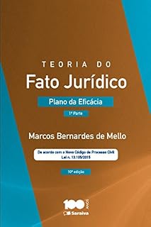 Livro TEORIA DO FATO JURÍDICO - PLANO DE EFICÁCIA - 1ª PARTE