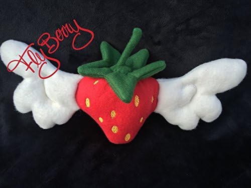 Strawberry Plush Toy Mini FlyBerryTM - Made from Fleece