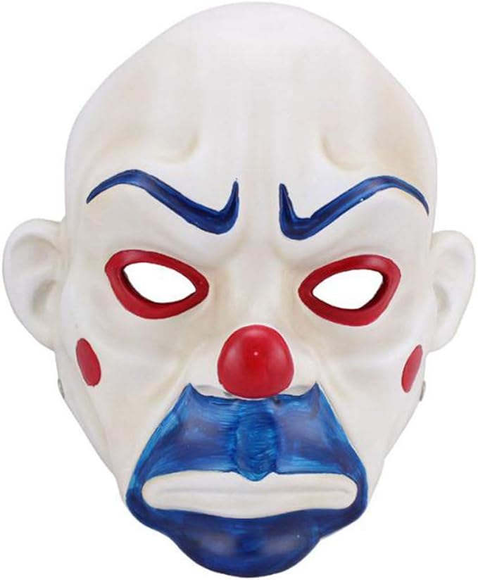 Joker Mask From Batman The Dark Knight Bank Robbery SceneAdult High