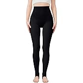 RayRoam Gear Tights Stirrup Leggings Golf Leggings Footless Tights Warm Pantyhose Stirrup Dance Stocking Black Color 100D