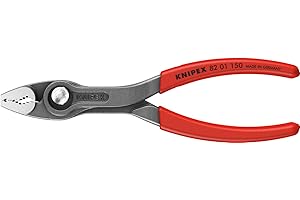KNIPEX Tools 82 01 150 SBA TwinGrip Pliers, 6"