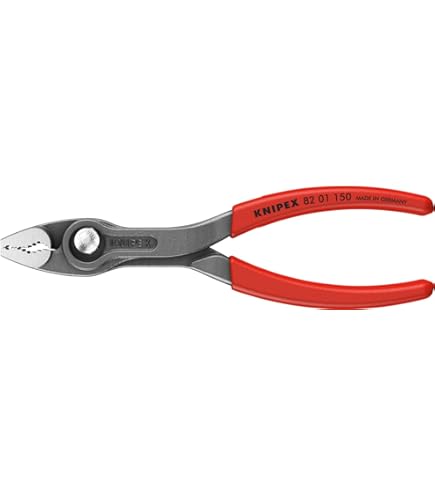 Amazon.com: KNIPEX Tools 82 01 200 SBA TwinGrip Pliers, 8