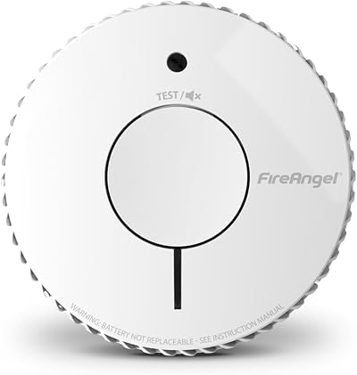 FireAngel FA6620 Optical Smoke Alarm 10-Year Battery White BS EN