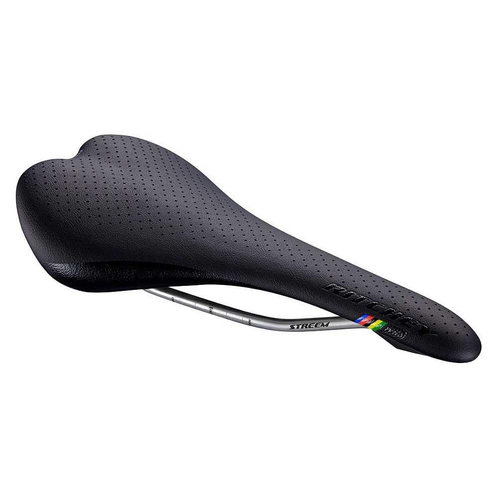 Ritchey WCS Streem Saddle 278X132 MM 7x7 Stays Titan, Black