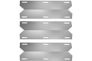 Shengyongh SS91231(3-Pack) 15 13/16" Stainless Steel Heat Plate for Jenn Air 720-0336,720-0337,720-0511, 720-0512, 720-0339