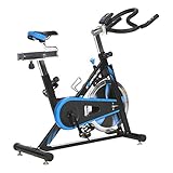 Exerpeutic LX7 Indoor Cycle Trainer with Computer Monitor and Heart Pulse Sensors