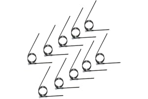 Metal Springs 10pcs 10mm 60/90/120/180 Degree Mini Torsion Spring Stainless Steel, Tiny Torsional Spring Metal Springs(60 Deg