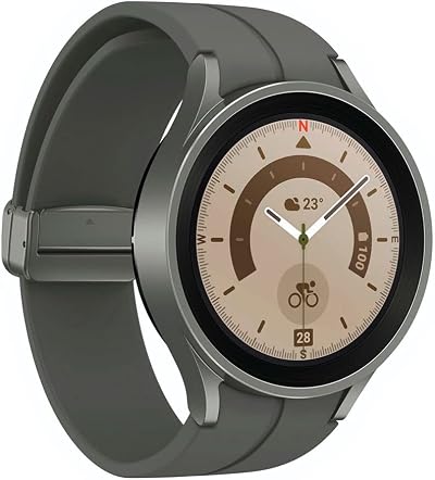 Samsung Galaxy Watch5 Pro 45mm Titanium GPS Wi-Fi OLED Smartwatch Digital
