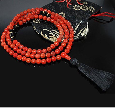 8mm Jasper & Onyx Mala