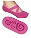 Lupo Women's Essential No Slip Crossover Yoga Pilates Barre Socks