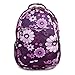 J World New York Cornelia Backpack, Purple Flower, One Size