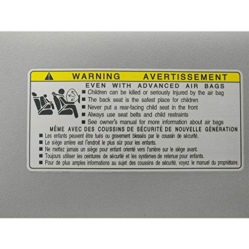 koxuyim Left Driver Side Windshield Sun Visor Mirror Replacement Part #74320-06780-B0 Visor Assembly, Left, Gray, Fit for Toyota Camry 2007-2011 Without Sunroof and Light