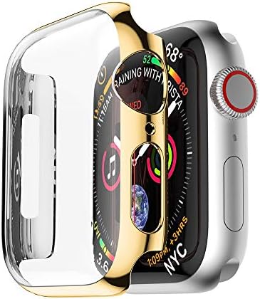 Apple Watch Case Series 4 Super Thin PC Plating Protective Bumper Scratch Resistant Protector Case for Apple Watch Case 44mm