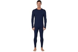 Cuddl Duds Thermal Underwear Shirt and Leggings Set for Men - Heavyweight Fleece Lined Long Johns - Winter Clothes Base Layer