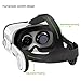 LUPHIE VR Headset, 3D Virtual Reality Glasses with Stereo Headphones and Adjustable Strap for iPhone & Android Smartphones within 4.7-6.2 inches