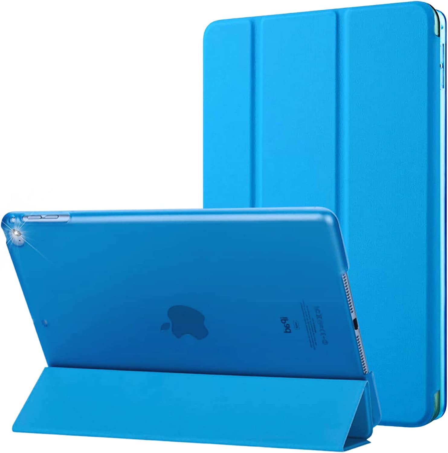 For Apple iPad Pro 9.7 2016 A1674/1675 Smart Magnetic Stand Case with Automatic Wake/Sleep (Turquoise)