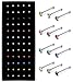 Fystir 120 Pcs Stainless Steel Nose Studs Piercing Pin Crystal Body Piercing Jewelry 20g