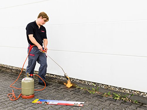 ROTHENBERGER Industrial Hochleistungsbrenner RoMaxi Premium Inkl. 5M Propan Gasschlauch, Unkrautvernichter… – Bild 7