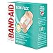 Band-Aid Brand Skin-Flex Adhesive Bandages for First Aid & Wound Care of Minor Cuts, Scrapes & Burns, Flexible Sterile Bandages Great for Fingers, Hands & Knees, Assorted Sizes, 60 ct