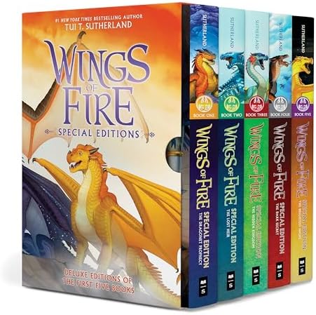 Wings of Fire Hardcover Series Set (Books 1-15): Tui T. Sutherland