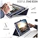 MoKo Case for All-New Amazon Fire 7 Tablet (7th Generation, 2017 Release Only) - Slim Folding Stand Cover Case for Fire 7, Wolf Totem (with Auto Wake/Sleep)