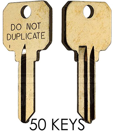 Kaba Ilco DND-SC1 SC1 Schlage DND Key Blank (Pack of 50)