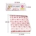 Wax Paper,Wax Paper Sheets,Greaseproof Paper,50 Sheets Waterproof Food Paper Liners/Wrapping Tissue For Plasic Food Basket By Cydnlive (Flower)