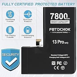 FBTDCHOK 7800mAh Upgraded Replacement Battery