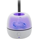 UV Pacifier Case On The Go Portable UV Pacifier Cleaner – Compact Design for Home and Travel, Easy to Keep Baby Items Clean