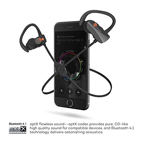image for TaoTronics Bluetooth Headphones Wireless In Ear Earbuds Sports Sweatpr