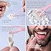 COTEY Halloween Vampire Teeth with Adhesive - Retractable Vampire Fangs for Kids and Adults, Halloween Costume Novelty & Monster Teeth, Easy to Apply and Remove