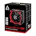 ARCTIC Freezer 33 eSports ONE - Tower CPU Cooler with 120 mm PWM Processor Fan for Intel and AMD Sockets - for CPUs up to 200 Watts TDP - Silent and Efficient (Red)