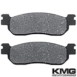 KMG 1999-2002 Yamaha YZF R6 Rear Non-Metallic Organic NAO Disc Brake Pads Set