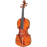 D Z Strad Violin - Model 500 - Light Antique Finish with Dominant Strings, Case, Bow and Rosin (Full Size - 4/4)