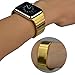 eoso Apple Watch Band, Stainless Steel Metal Watch Replacement Bracelet for iWatch Wristband Sport Bracelet for Apple Watch (42mm, Bracelet Gold 2017)