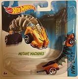 Hot Wheels Mutant Machines Buzzerk orange bendable die cast car