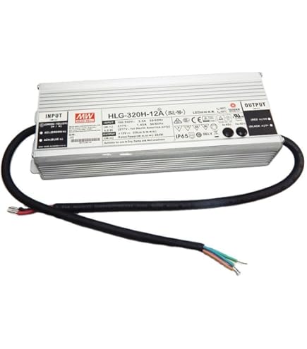 MEAN WELL HLG-320H-12A LED電源 Amazon.com: Mean Well HLG-320H-12A Switching LED Power Supply