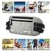 AUOPRO Hidden Money Belt, RFID Blocking Travel Wallet Passport Holder Security Waist Pouch