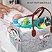 HugnHugs Baby Diaper Caddy Organizer for Changing Table - Baby Registry Must Haves for Boys and Girls - Storage Caddy station- Portable Diaper Caddy - Diaper Basket Organizer - Baby Nursery Organizer