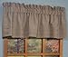 Curtain Chic Supple Microfiber Cumberbund Valance, Latte