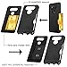 Samsung Galaxy J7 Case with HD Screen Protector,(Not Fit J7 2016) AnoKe[Card Slots Holder][Not Wallet] Plastic TPU Hybrid Shockproof Heavy Duty Case for Samsung Galaxy J7 J700 2015 KC2 Mint