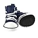 Small Pet Dog Cat Denim Shoes Sport Casual Anti-slip Boots Sneaker Shoes Clothes