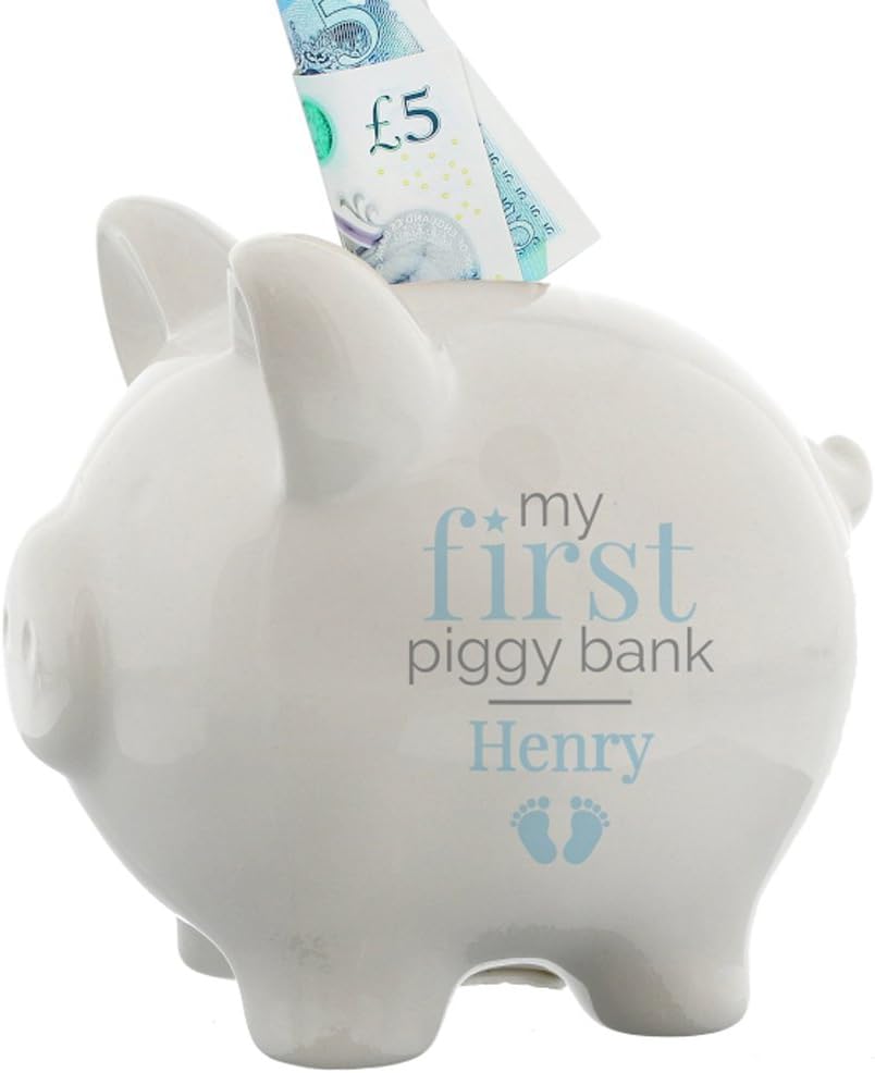 personalized piggy bank for baby boy
